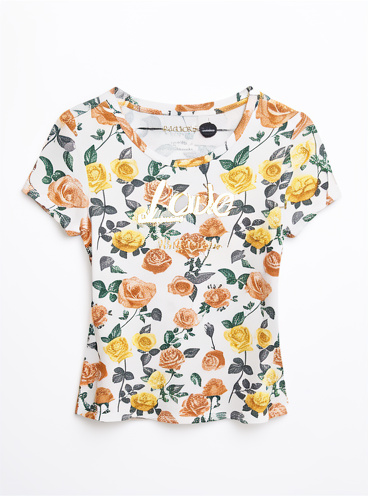 BLUSA GUESS DE FLORES