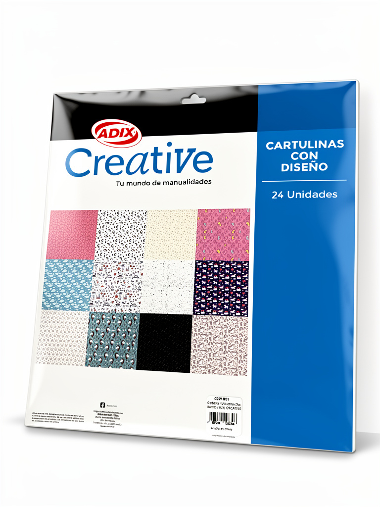 Adix Creative cartulinas con diseño