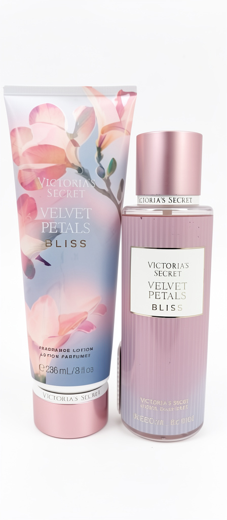 Kit Body Splah + Creme Hidratante Velvet Petals Bliss Victoria's Secret 236ml+250ml