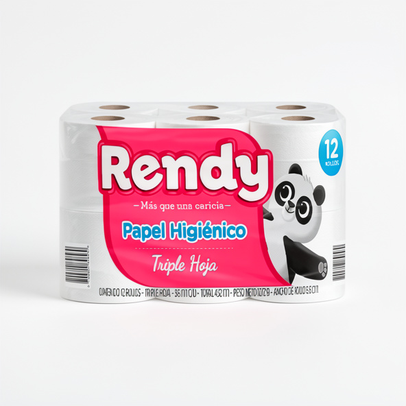 Rendy Papel Higienico paq×12und.