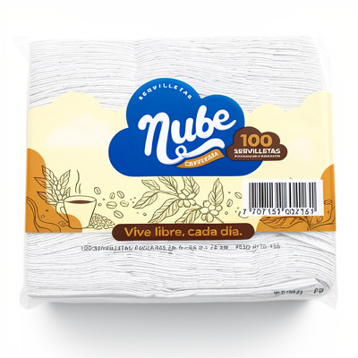 Servilleta Nube Cafetera x100 Unidades