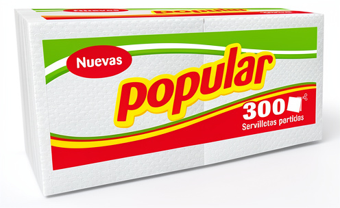 Servilleta popular x300