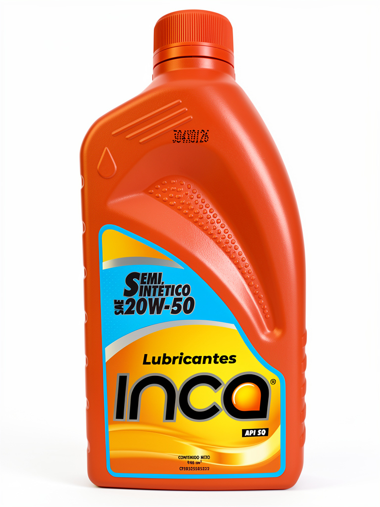 Lubricante Inca 20w50 Semisintético Lt