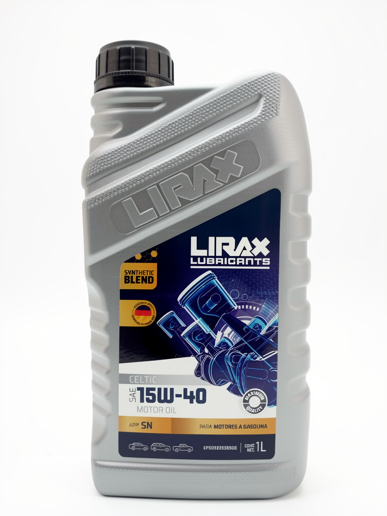 Lubricante Lirax 15w40 Semisintético Lt