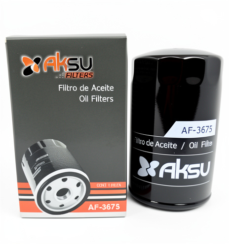 FILTRO ACEITE AF-3675 AKSU ML-3675 MILLARD 51045 WIX PL-123 LEE MARTI  SILVERADO CHEYENE CHEVROLET