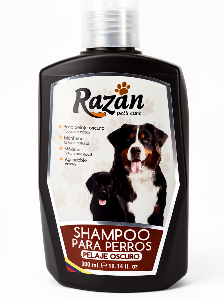 Shampoo pelaje oscuro