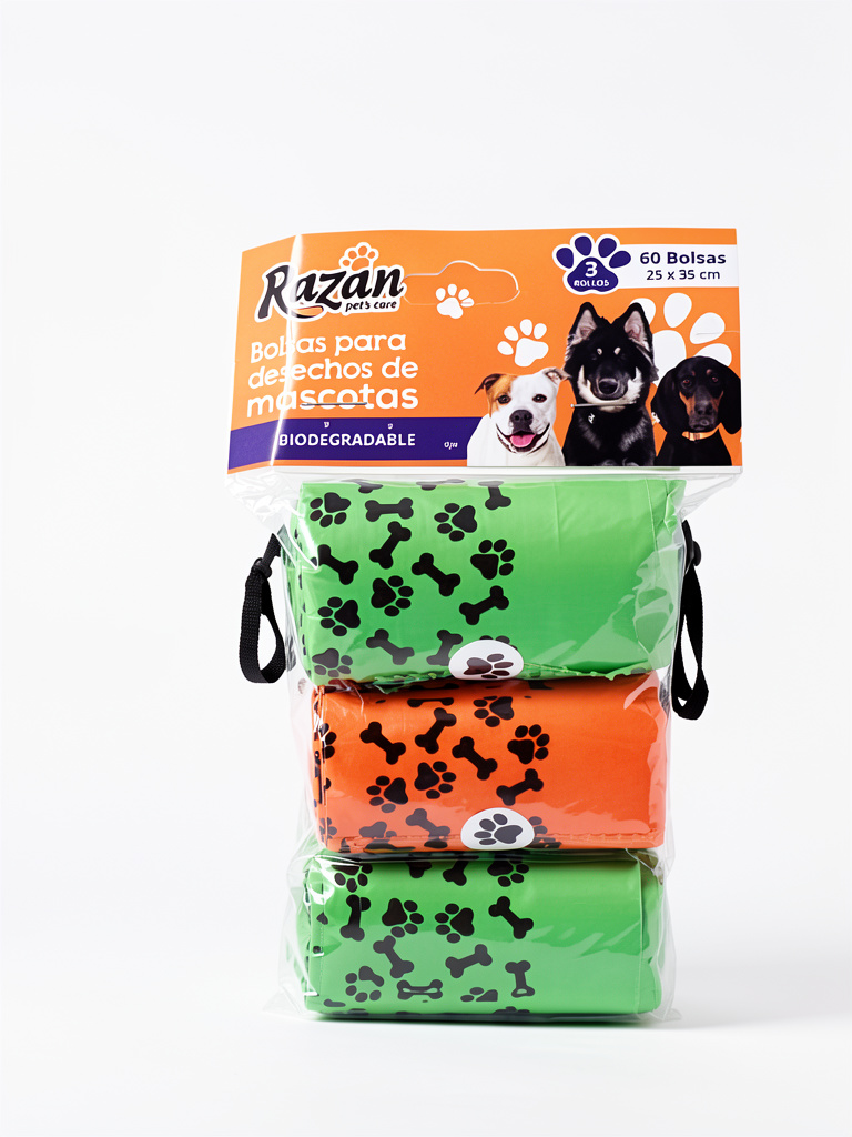 Paq Bolsa desechos mascotas