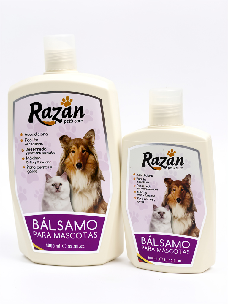Bálsamo/acondicionador mascotas