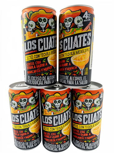 COCTEL CON TEQUILA LOS CUATES