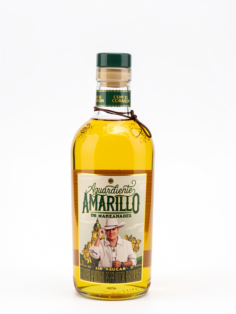 AGUARDIENTE AMARILLO 750
