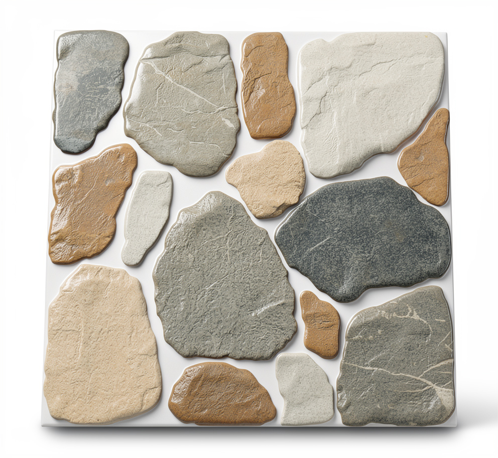 CERAMICA PIEDRA MULTICOLOR 45X45 45935 MTS