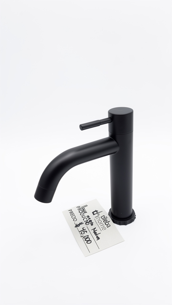 LLAVE RIO MEDIA NEGRA (LAVAMANO) COD:16168005