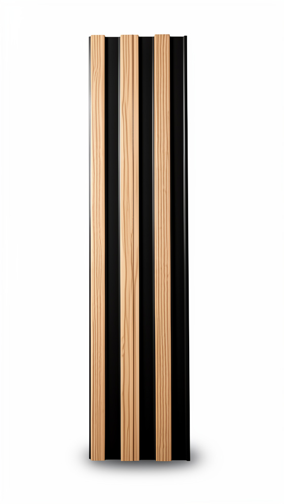 WPC MADERA CLARA FONDO NEGRO X UND