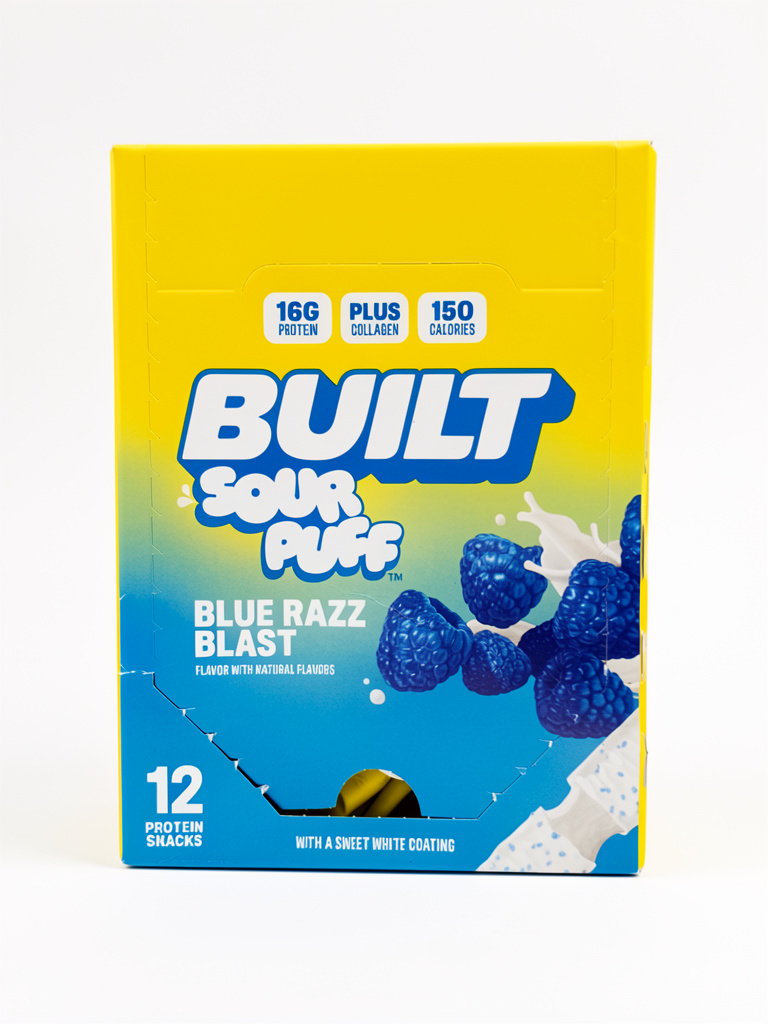 Built Sour Puff Blue Razz Blast (1 Box)