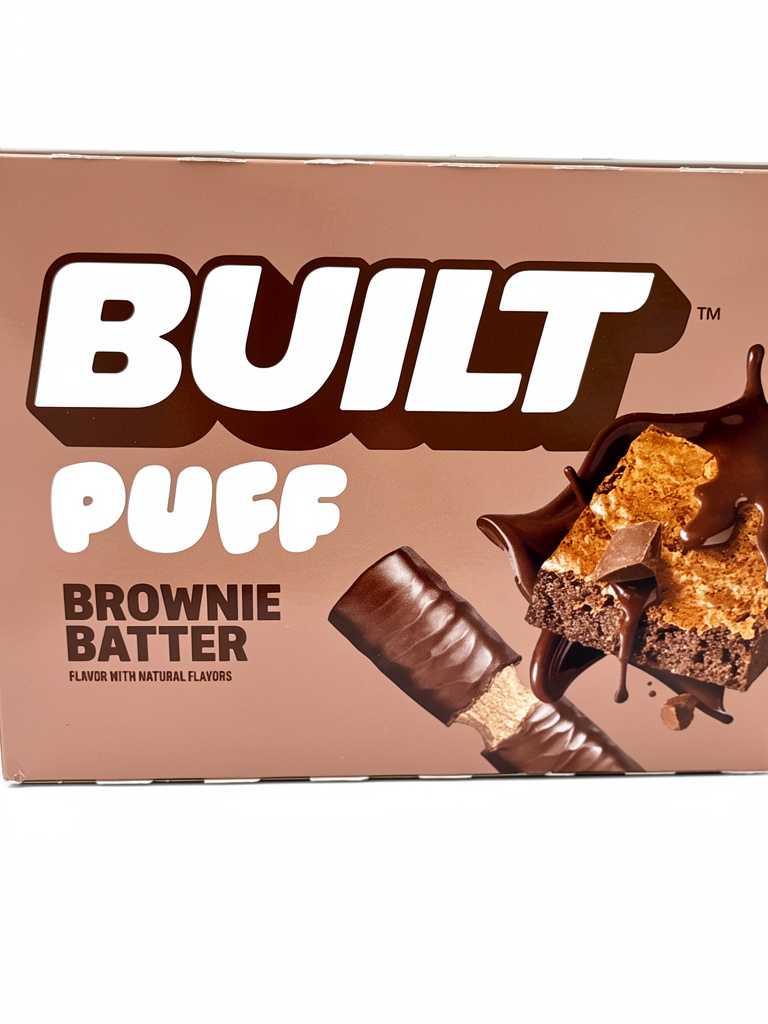 Built Puff Brownie Batter