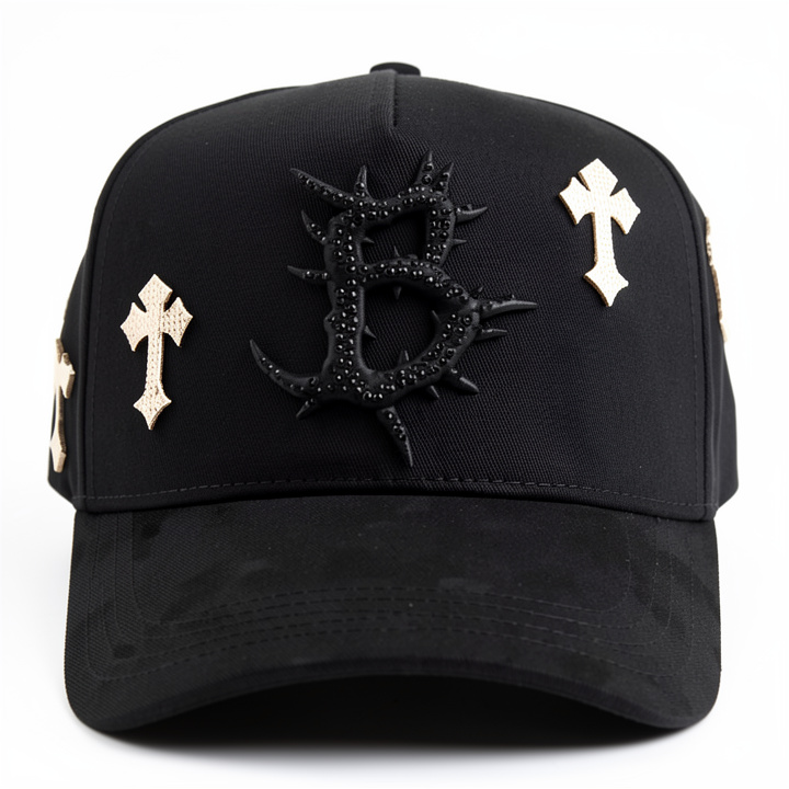 B Cross Rose Gold
