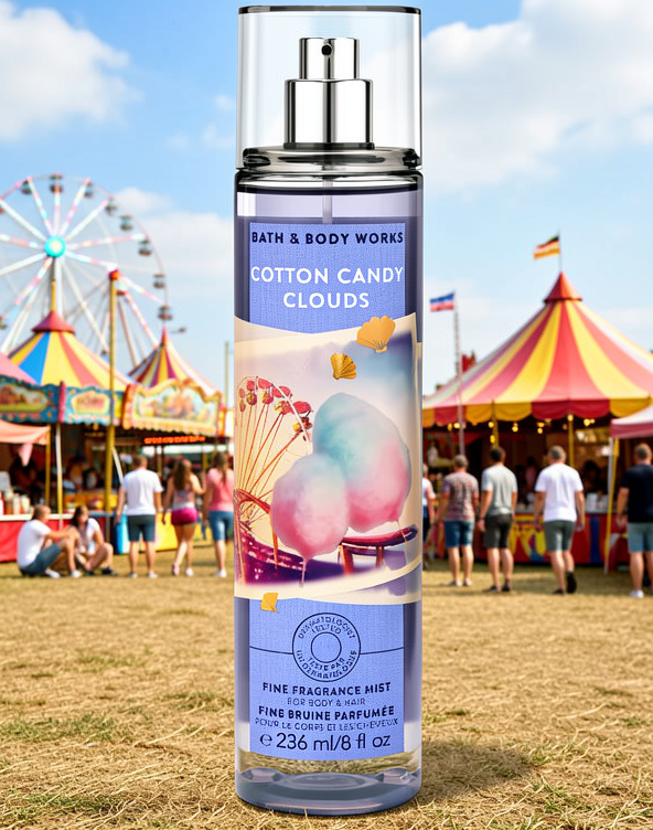 Cotton candy clouds