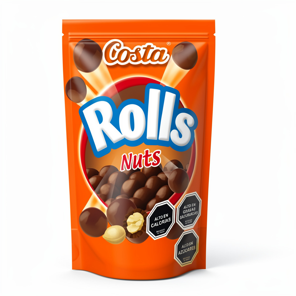 Chocolate Rolls Nuts