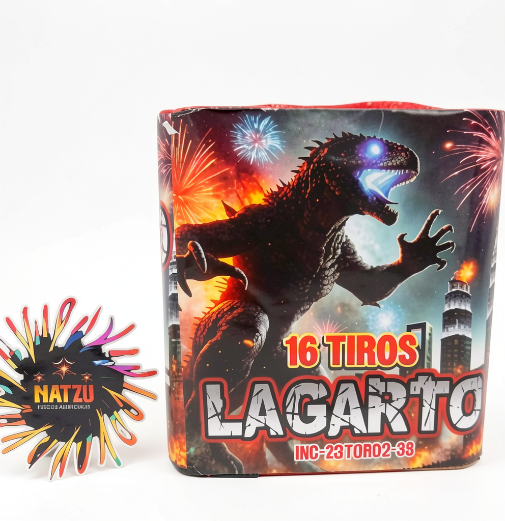 16 tiros lagarto x 12 unidades