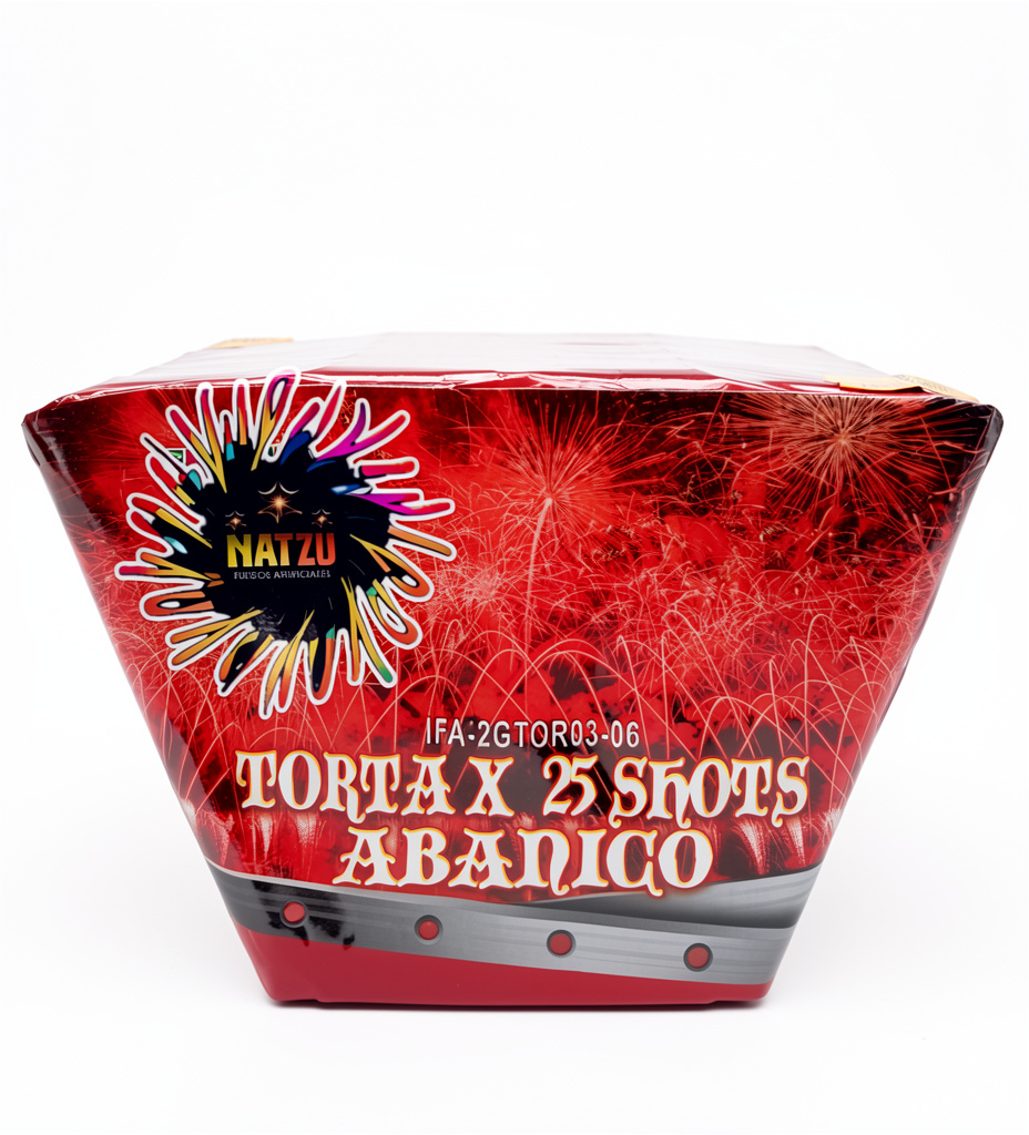 25 tiros Avanico cajón x 4 und