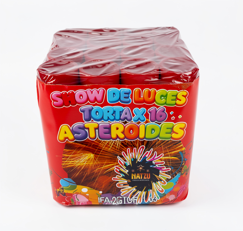 16 tiros asteroide x 24 unid