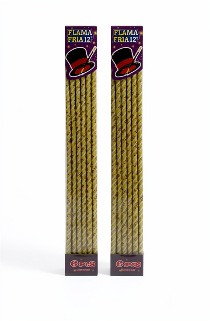 Flama fría 12’ cajón 60/6 duración 1’