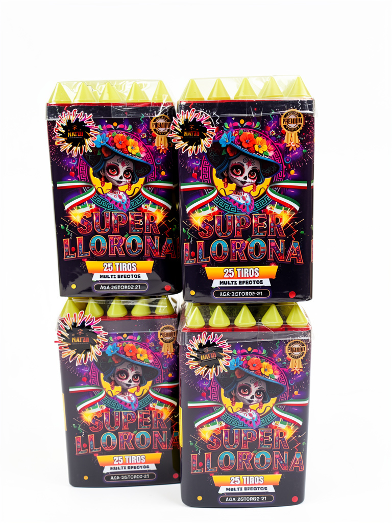 25 tiros súper llorona x4 und