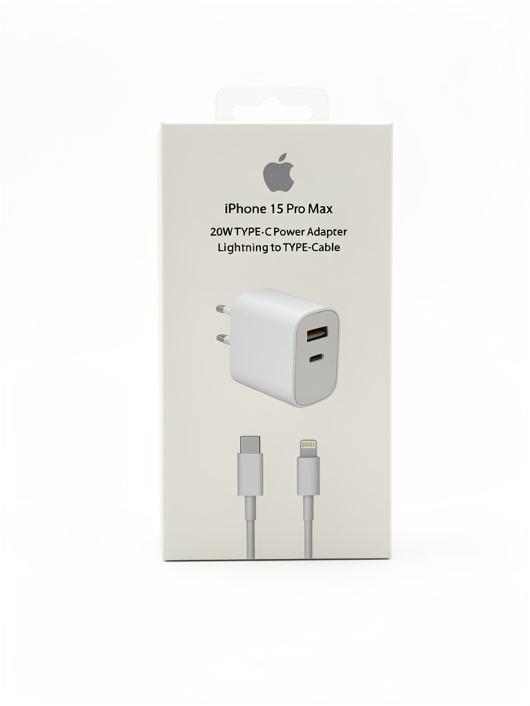 Combo Iphone 20W 2 entradas Certificado