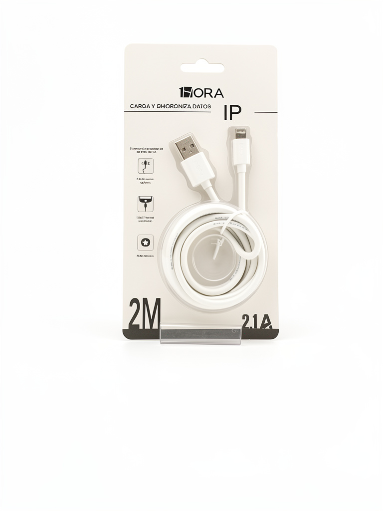 Cable Iphone 2M 1hora