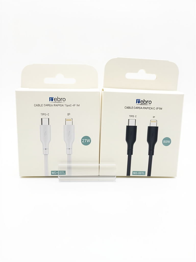 Cable Tipo C a Iphone Nebro 1M