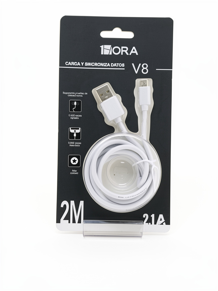 Cable Tipo V8 2M 1Hora