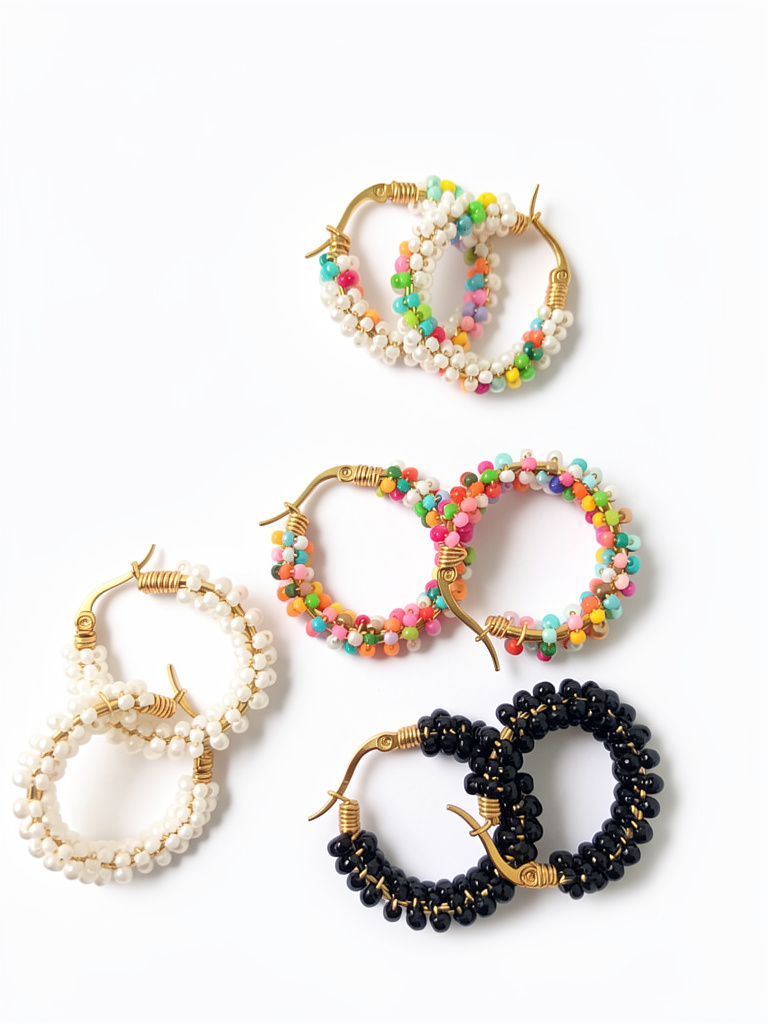 Argollas de perlas