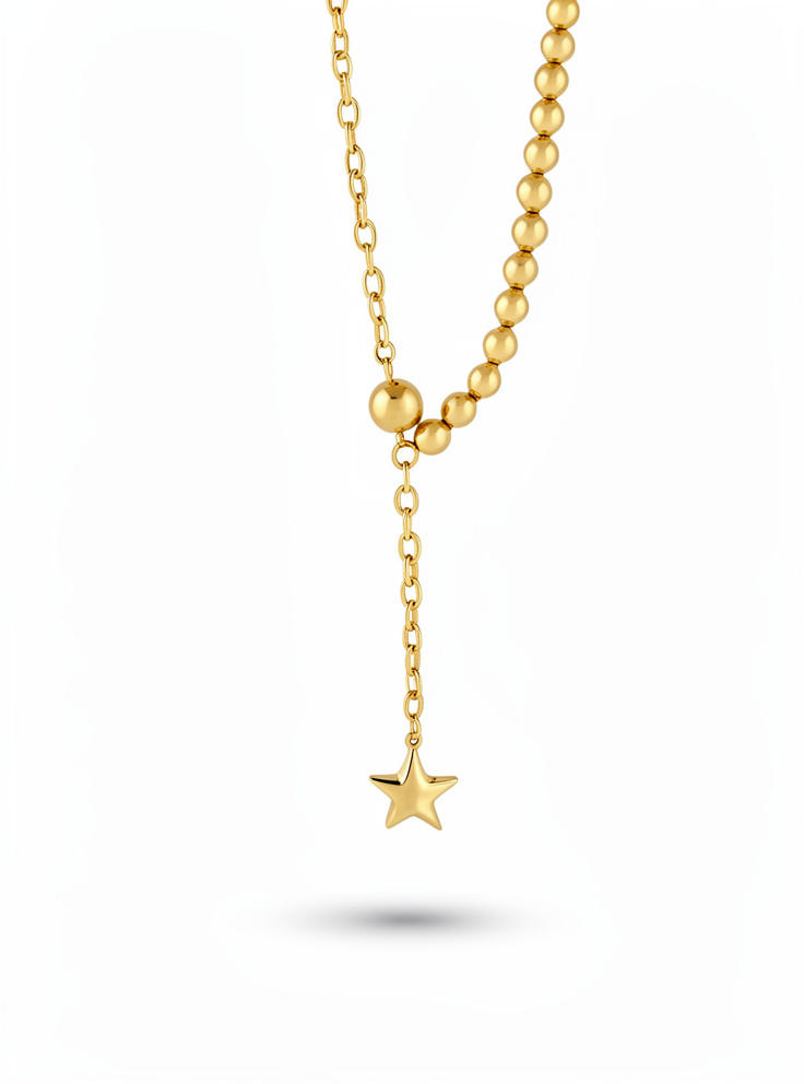 Golden Star Necklace