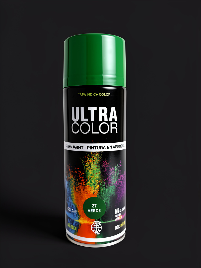 Ultra Color verde aerosol