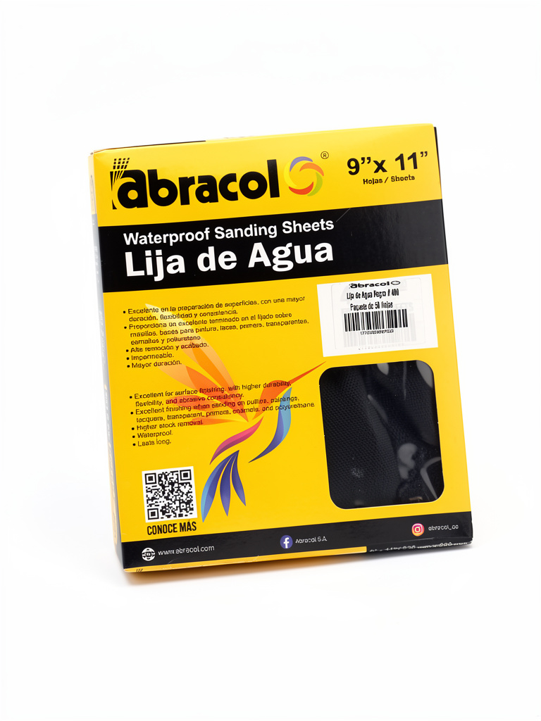 Abralcol lija negra 400
