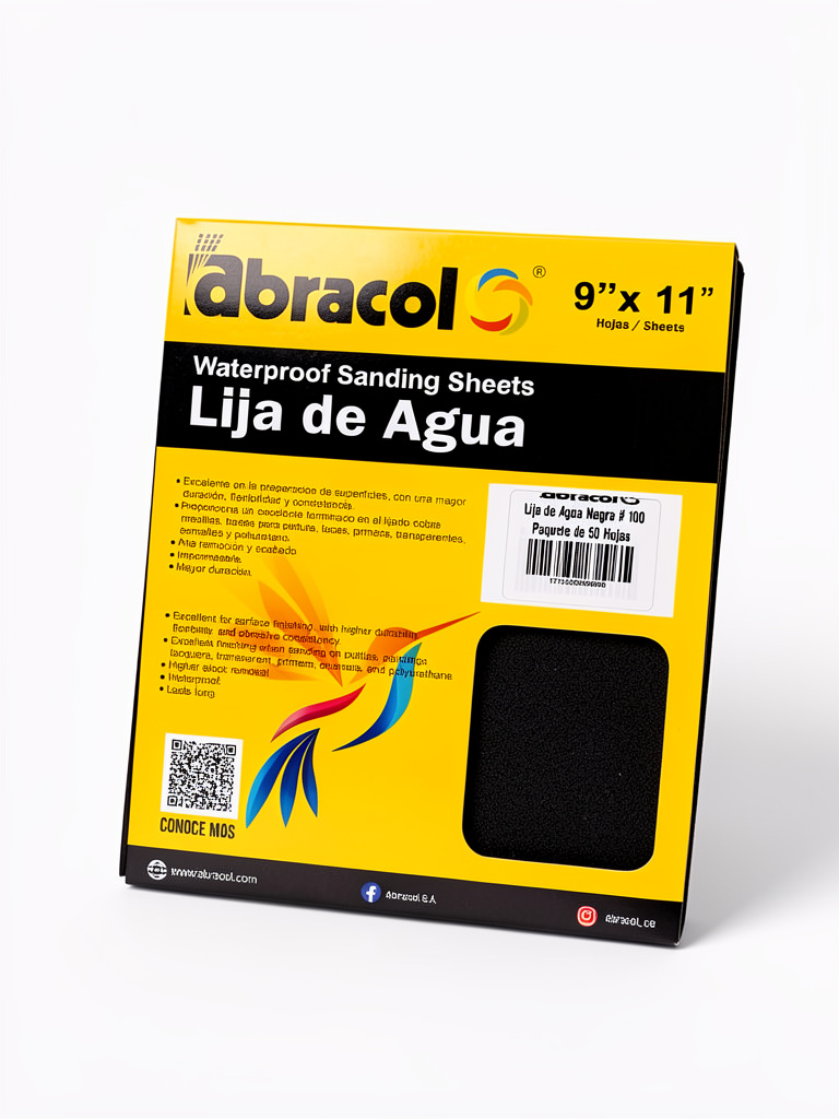 Abracol lija negra 100