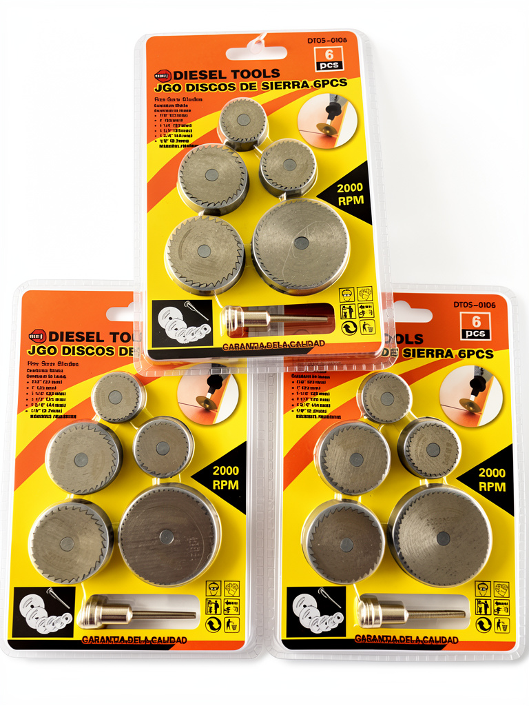 Diesel Tools discos de sierra 6pcs