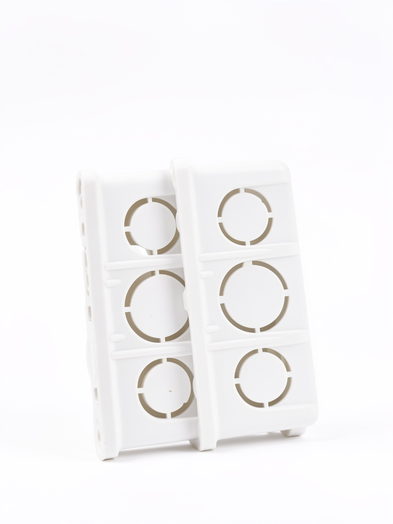 Soporte plastico blanco