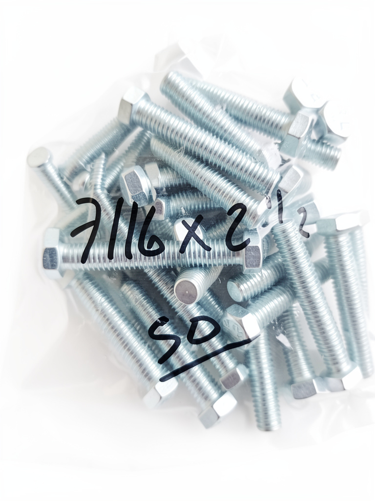 hexagonal 7/16 x 2.1/2