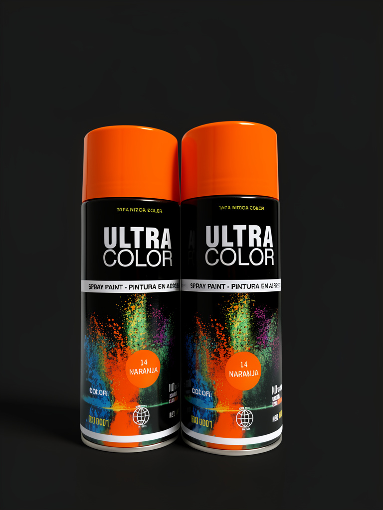 Ultra Color aerosol naranja 14