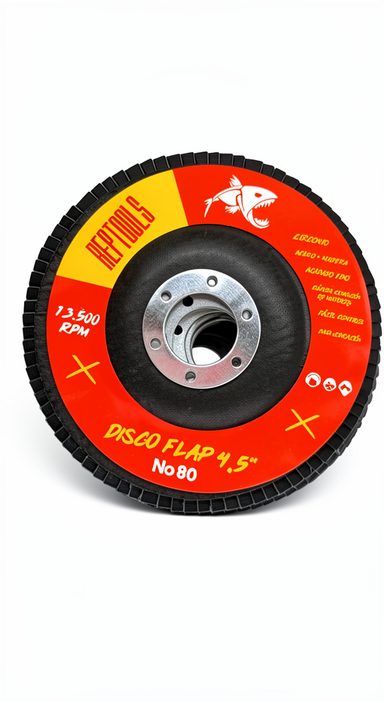 Reptools disco flap 4.5" No. 80