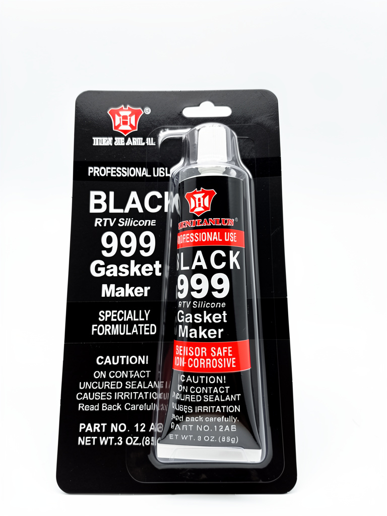 Black 999 silicona  RTV negro