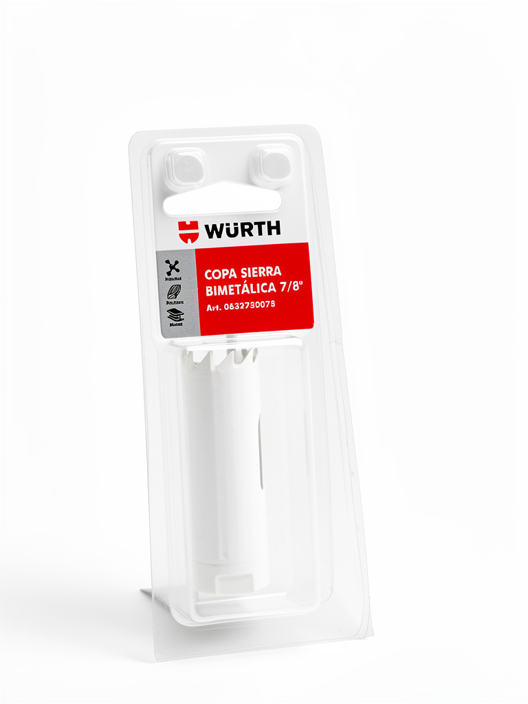 Würth copa sierra bimetálica 7/8