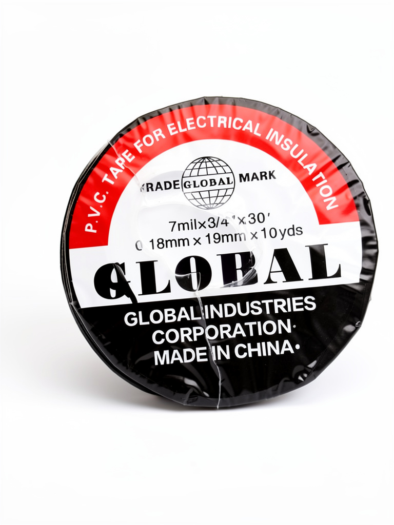Global cinta aislante negra