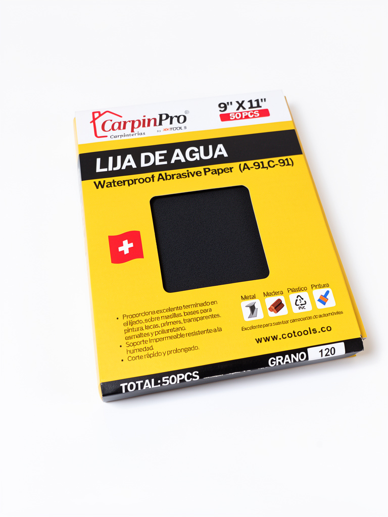 CarpinPro lija grano 120