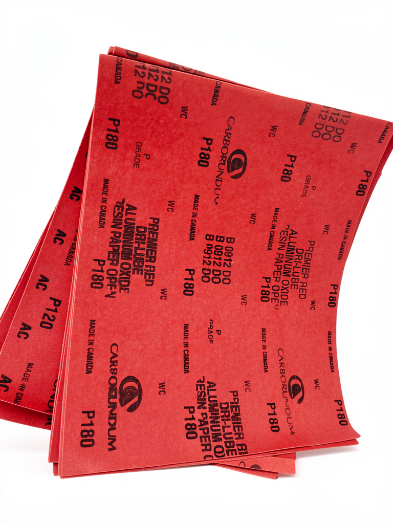 Carborundum lija roja P180
