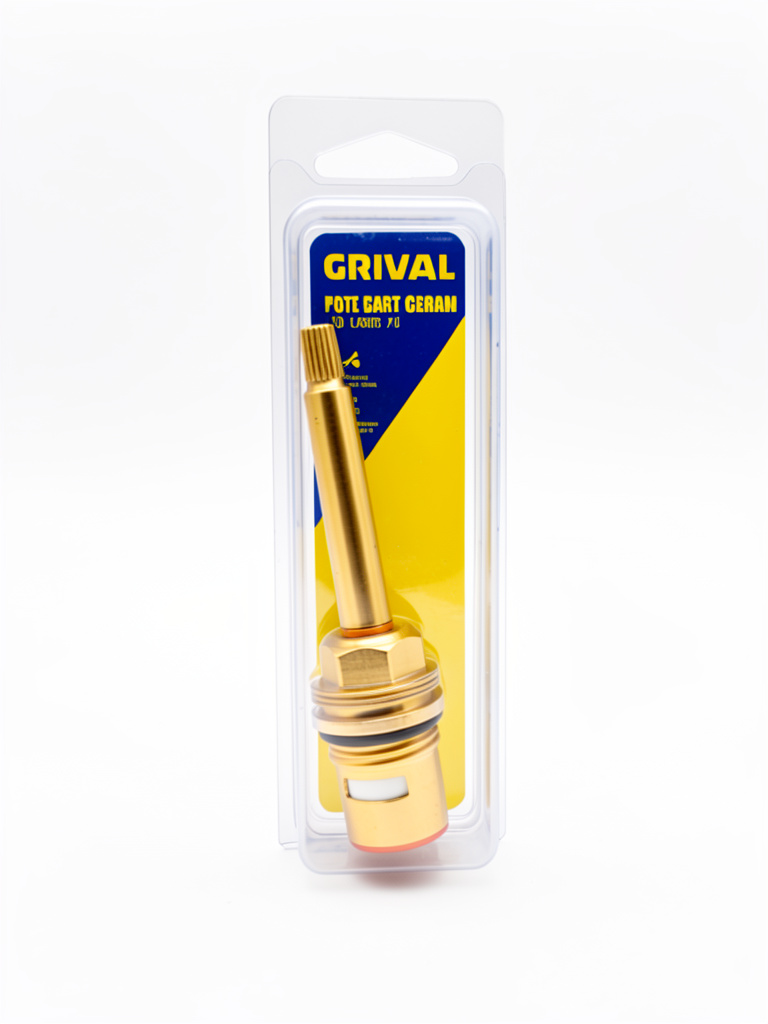 Vástago Grival cartucho ceramico azul derecho