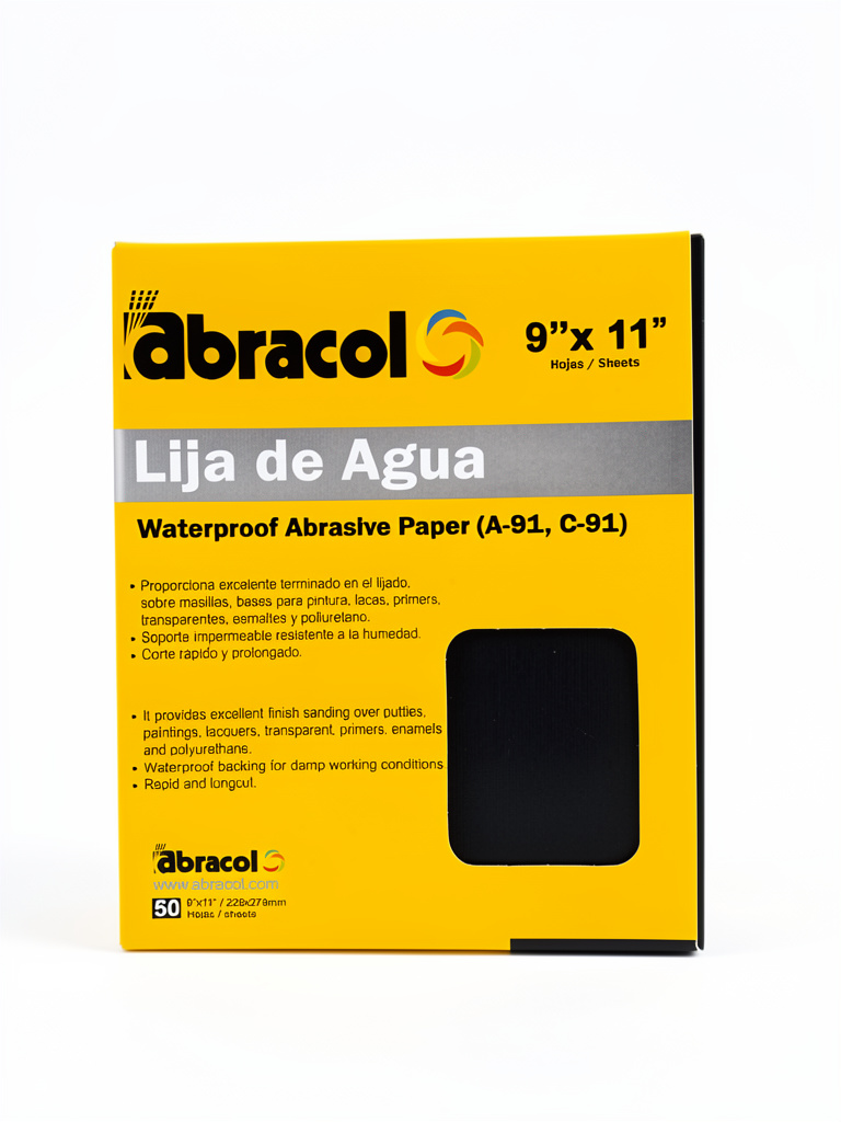 Abracol lija  negra #60