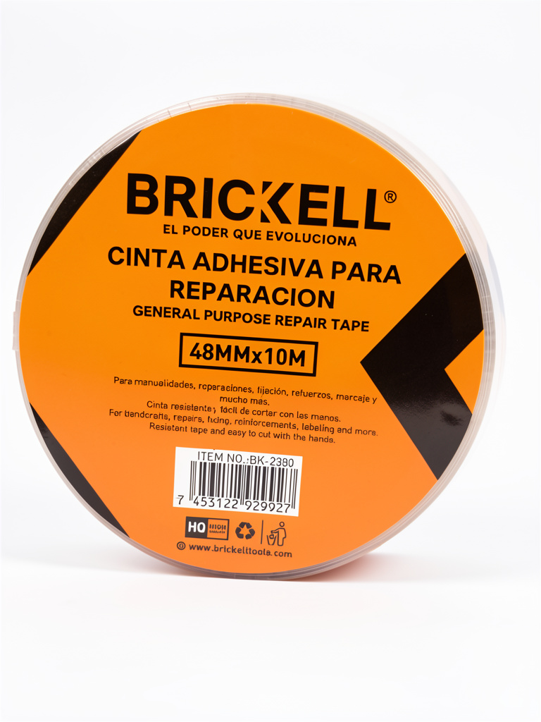 Brickell cinta adhesiva naranja 48mmx10m