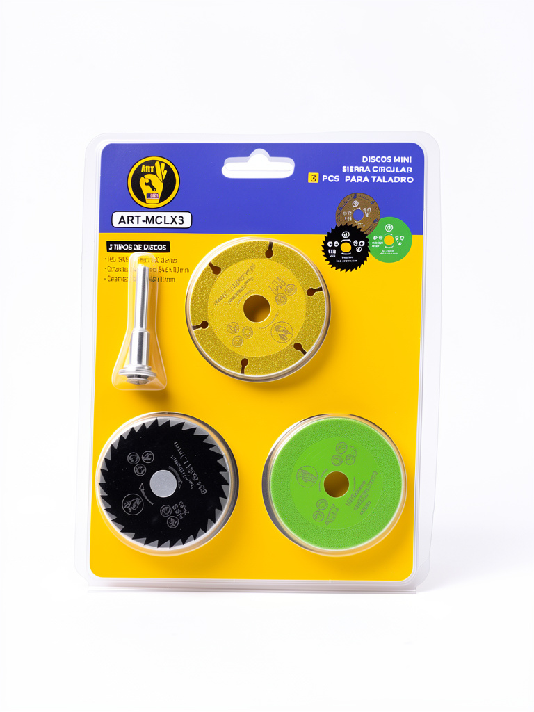 ART Mini discos sierra circular 3 pcs